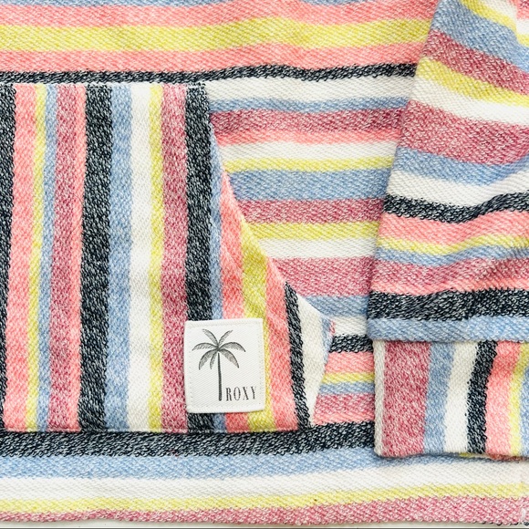 Roxy Girls Poncho Hoodie - Picture 4 of 5